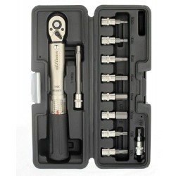 Venzo Bicycle Bike 1/4 Inch Driver Torque Wrench Allen Key Tools Socket Set of 3