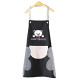 Women Kitchen Apron with Hand Wipe Pockets Adjustable Neck