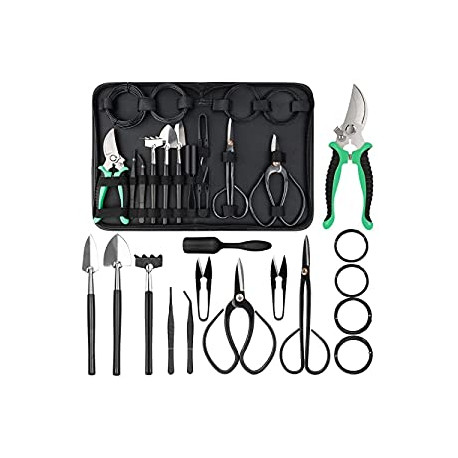 16PCS Bonsai Tools Kit with Bag