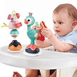 Baby Rattles Set, Infant High Chair Toys