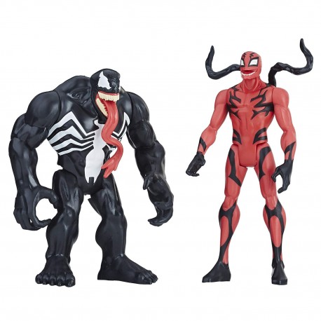 Venom Venom & Carnage Figure & Playskool Heroes Rescue 3 Pack