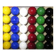 30 new Solid Color Replacement Marbles Wahoo Aggravation Board game