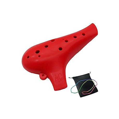 Plastic Ocarina Instrument 12 Hole Alto