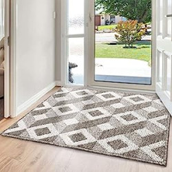 Indoor Doormat,Durable Entry Rug Non-Slip 35"x24"