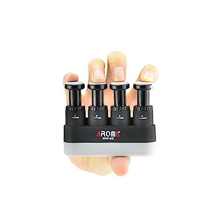 Finger Strengthener,4 Tension Adjustable Hand Grip Exerciser Ergonomic Silicone Trainer