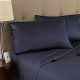 Queen Navy Sheet Set