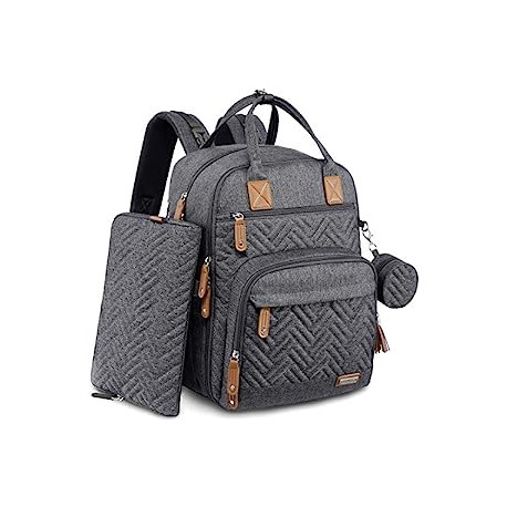 Diaper Bag Backpack, 4 in 1 kit Large Unisex Baby Bags