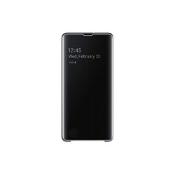 SAMSUNG Galaxy S10+ S-View Flip Case, Black
