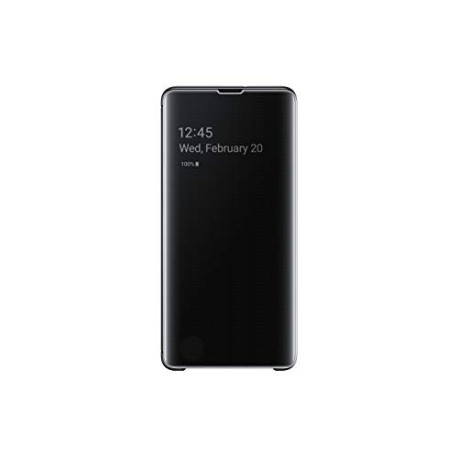 SAMSUNG Galaxy S10+ S-View Flip Case, Black