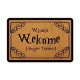 Doormat Decorative Indoor Outdoor Doormat, 23.6" x 15.7"