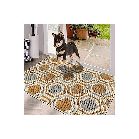 Large Rugs Door Carpet for Entryway (32"x48", Beige)