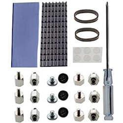 6 Sets M.2 Screws Standoffs NVMe SSD Screw Kit
