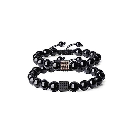 COAI Handmade CZ Paved Charm Black