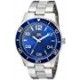 Watch with Alloy Strap, Silver, 24 (Model: US8609)