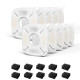 10-Pack Filters with Sponges, Compatible