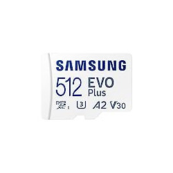 SAMSUNG EVO Plus w/ SD Adaptor 512GB