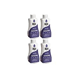 Pack 2 of Rit Dyes Navy Blue Liquid 8 oz. Bottle [Pack of 4 ]
