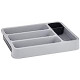 DrawerStore Expandable Cutlery Tray, Gray