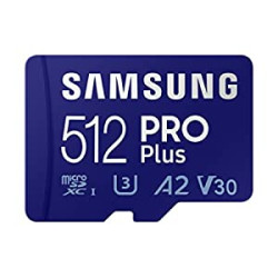pack 2 SAMSUNG PRO Plus + Adapter 512GB