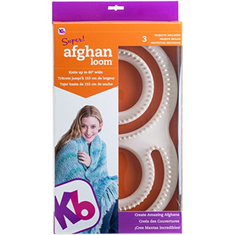 KB8000 Afghan knitting loom