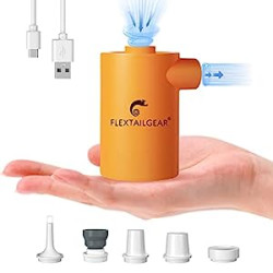 Portable air pump with 3600mAH Battery USB Rechargeable