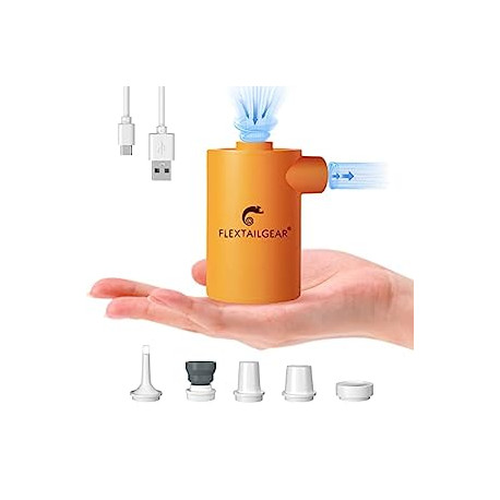 Portable air pump with 3600mAH Battery USB Rechargeable