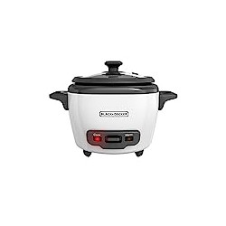 BLACK+DECKER Rice Cooker 3-Cup Cooked (1.5 Cup Uncooked)