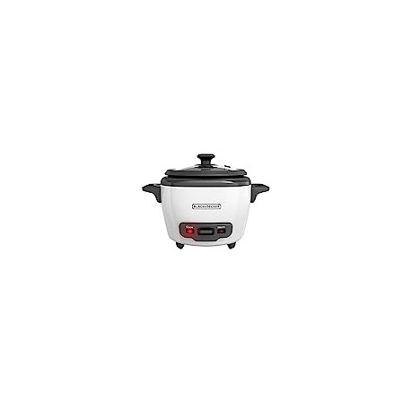 BLACK+DECKER Rice Cooker 3-Cup Cooked (1.5 Cup Uncooked)