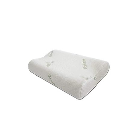 Bamboo Memory Foam Pillow-Soft Contour Cervical