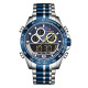 Mens Analog Digital Sport Watches Waterproof