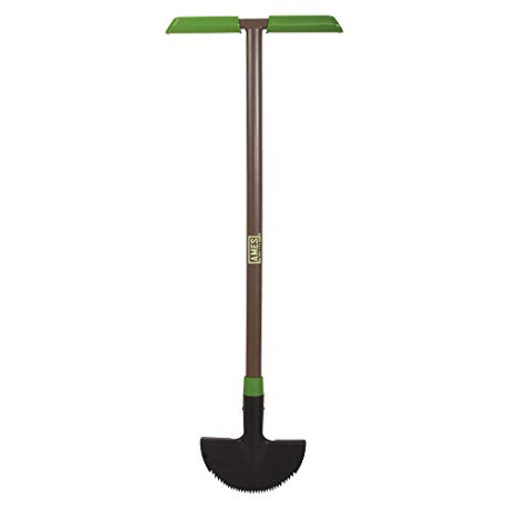 Saw-Tooth Border Edger with T-Grip, 39-Inch