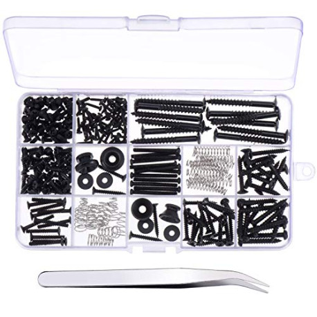 254 Pieces Electric Guitar Screw Kit (9 Types)