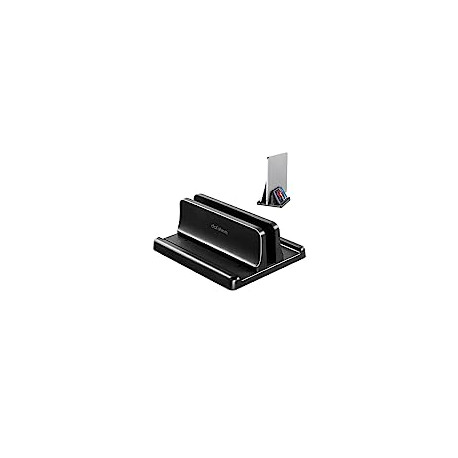 Vertical Laptop Stand Holder,Adjustable Plastic Desktop Notebook Dock