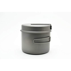 Titanium 1600ml Pot with Pan