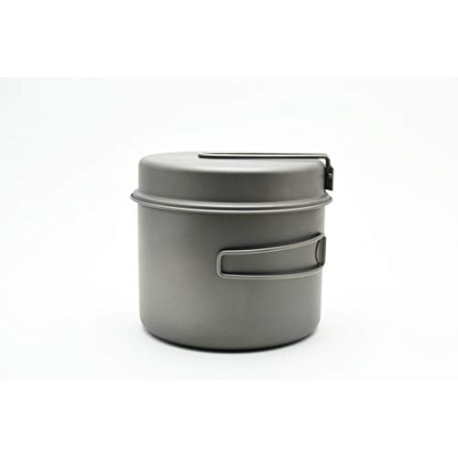 Titanium 1600ml Pot with Pan