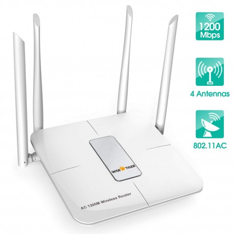 Router for Home Office Internet Gaming Compatible Wise Tiger