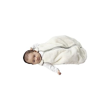 baby deedee Sleep Nest Teddy Baby Sleeping Bag, Ivory, Large (18-36 Months)