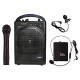 Pyle Portable Outdoor PA Speaker Amplifier System & Microphone Set
