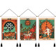 Pack of 3 Tarot Tapestry The Sun The Moon The Star Tarot Cards