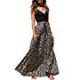 Bohemian Maxi Skirt,Casual T Shirt black And Casual T Shirt white