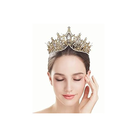 Wedding Crown for Bride Rhinestone Princess tiara