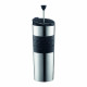 Stainless Steel Travel Coffee and Tea Press, 15 Ounce