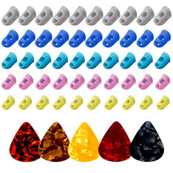 50pcs Guitar Silicone Finger Protection