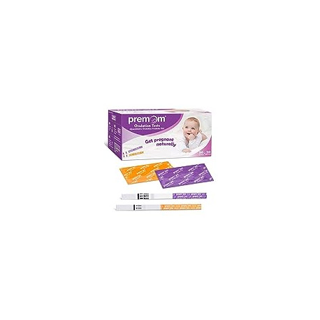 Premom Ovulation & Pregnancy Test Kit: 50 Quantitative Ovulation Strips