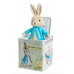 Pack 2 of Beatrix Potter Peter Rabbit Jack-in-The-Box