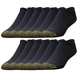Men's 656F Cotton No Show Athletic Socks, Multipairs