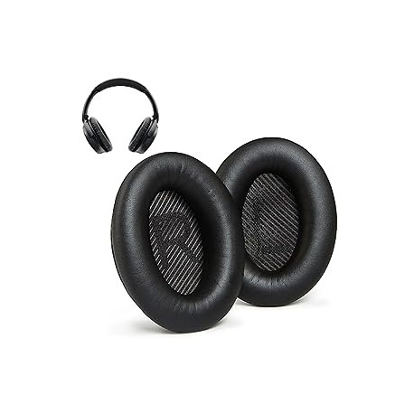 QC35 replacement ear pads cushions compatible with Bose QuietComfort 35