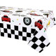 3 Pack Racing Car Plastic Table Cover Car Theme Party Decorations