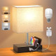 USB Table Lamp for Bedroom