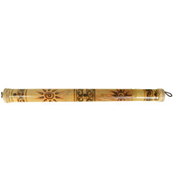 Sawtooth Bamboo Rainstick, Medium